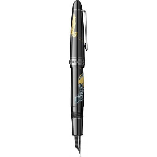 Stilou 1911 Standard Size Ninja II Yuubi Maki-e Katana BT 14K (M)