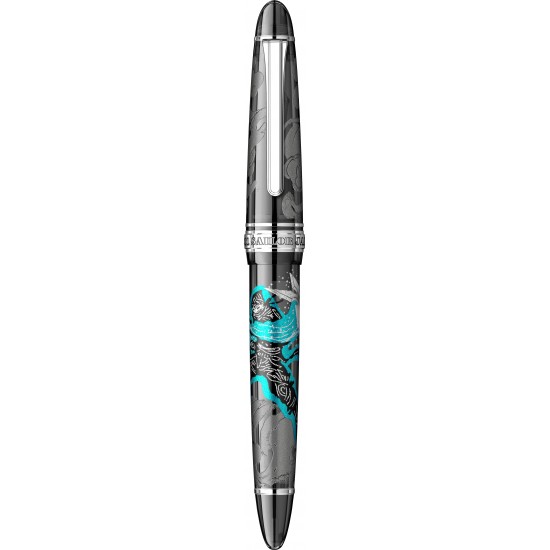 Stilou 1911 Standard Size Ninja II Yuubi Maki-e Star RHT 14K (M)