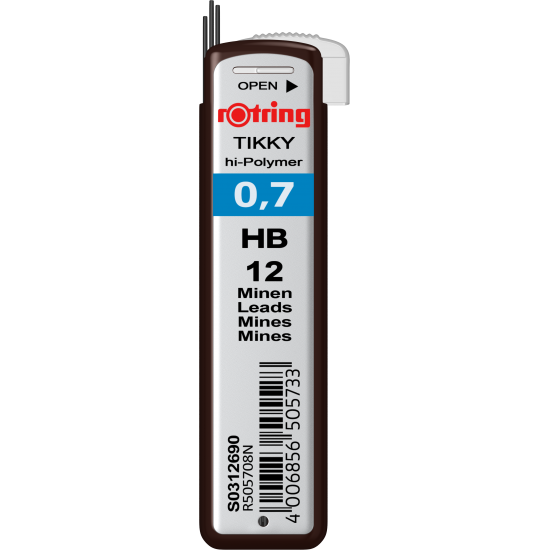 Mine grafit 0.7 HB Rotring	