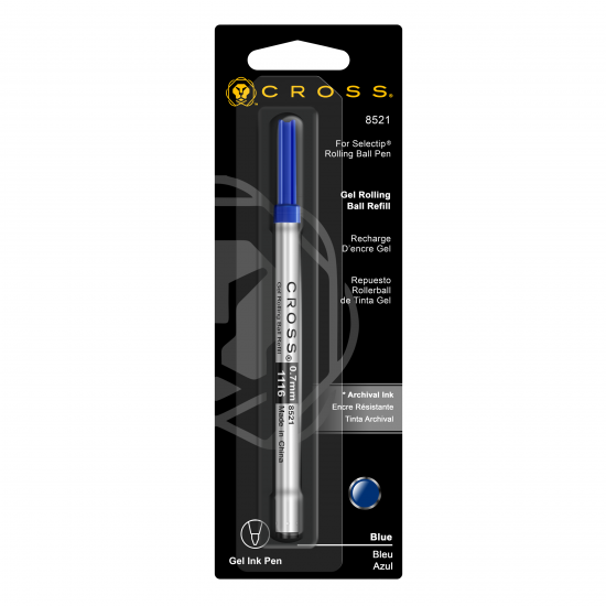 Mina roller Jumbo Gel Blue - Mediu