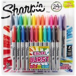 Set 24 Sharpie F color burst Set 24 Sharpie F color burst