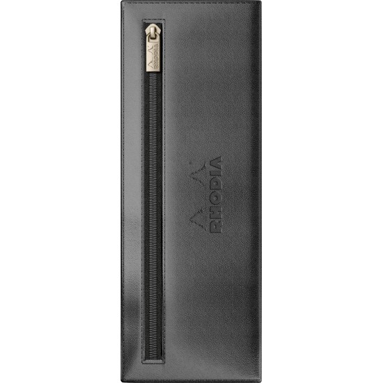 Etui Piele Combo cu fermoar Black