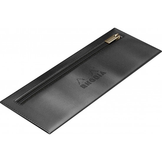 Etui Piele Combo cu fermoar Black