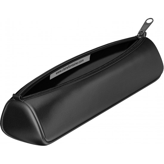 Etui Piele Combo cu fermoar Age Bag Trapezoid Black