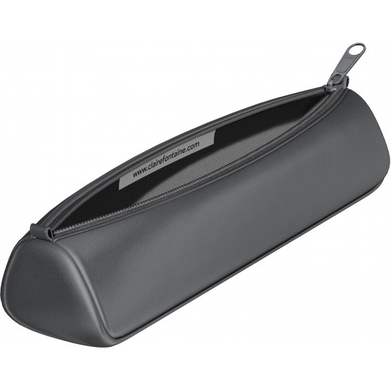 Etui Piele Combo cu fermoar Age Bag Trapezoid Grey