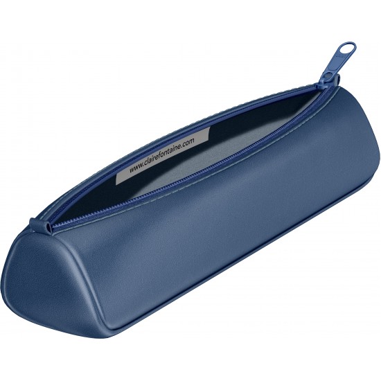 Etui Piele Combo cu fermoar Age Bag Trapezoid Blue