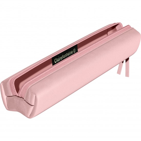 Etui Piele cu fermoar Clairefontaine Coral