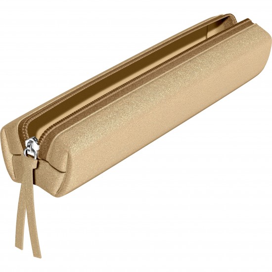 Etui Piele cu fermoar Clairefontaine Disco gold