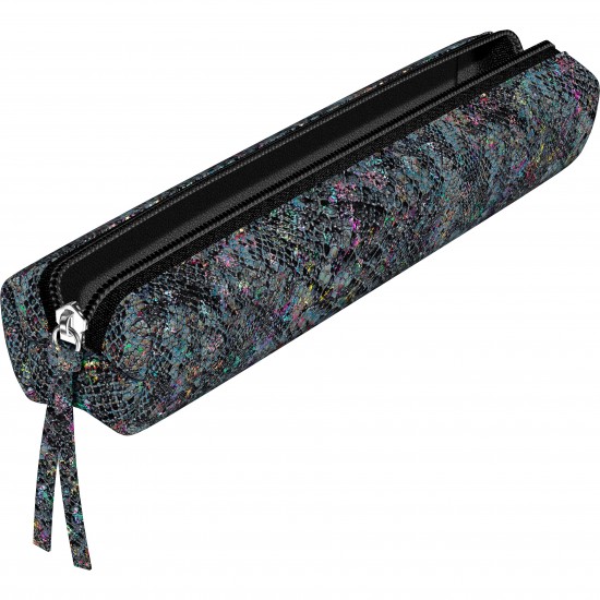 Etui Piele cu fermoar Clairefontaine Laser Black