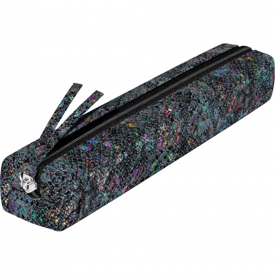 Etui Piele cu fermoar Clairefontaine Laser Black