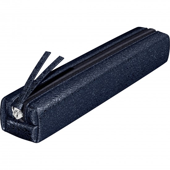 Etui Piele cu fermoar Clairefontaine Laser Blue