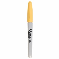 Marker perm Sharpie F banana-galben