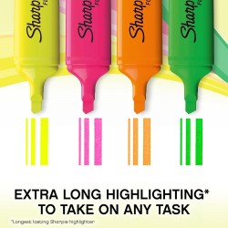 Set 4 textmarker Sharpie Fluo XL
