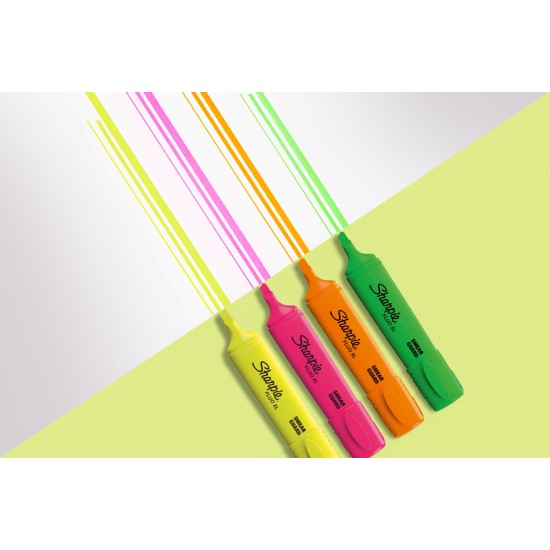 Set 4 textmarker Sharpie Fluo XL
