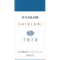 Cartuse Shikiori Zaza Blue - set 8 buc