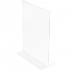 Suport info DEFLECT-O "T" A6 vertical 108x155x45 mm