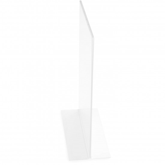 Suport info DEFLECT-O "T" A6 vertical 108x155x45 mm