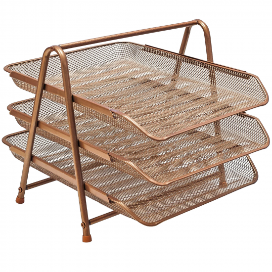 TAVITA METAL MESH 3/SET GOLD