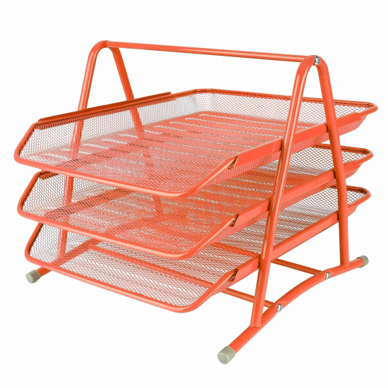 TAVITA METAL MESH 3/SET ORANGE
