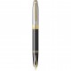 Stilou Legacy negru/chrom placat 14K