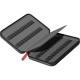 Etui Mapa Piele Zip Case Pen Black - 24 piese