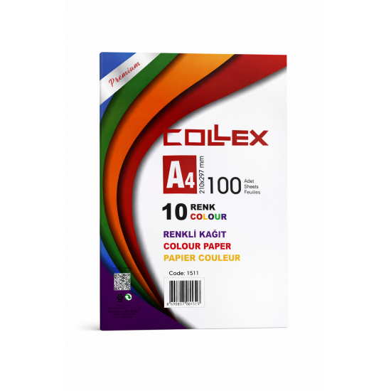 Hartie copiator color 100 file 10 culori