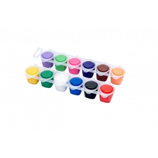 Culori Tempera 25ml 12 culori/set
