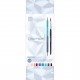 Set 12 Creioane Bicolore Acuarelabile + Pensula Bicolor SE Paul Smith