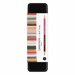 Set 12 Creioane Bicolore Acuarelabile + Pensula Bicolor SE Paul Smith