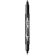 Twin Tip Marker Caligrafic Black