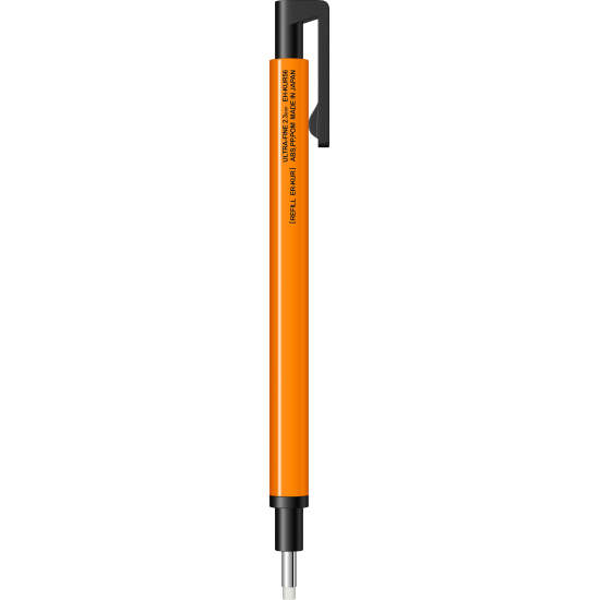 Radiera tip creion varf rotund Neon Orange