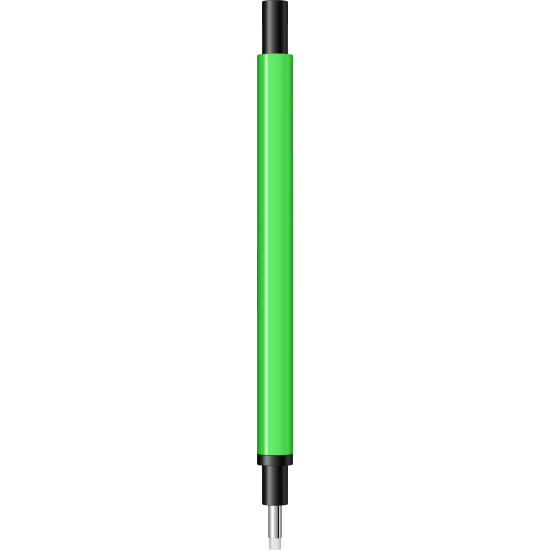 Radiera tip creion varf rotund Neon Green Radiera tip creion varf rotund Neon Green