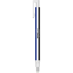 Radiera tip creion varf patrat White/Blue/Black
