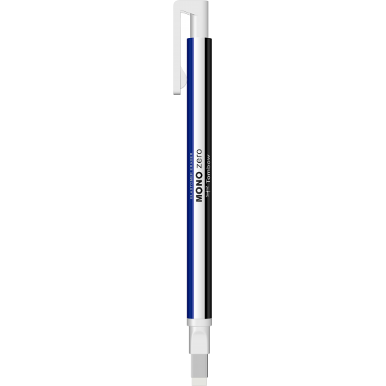 Radiera tip creion varf patrat White/Blue/Black