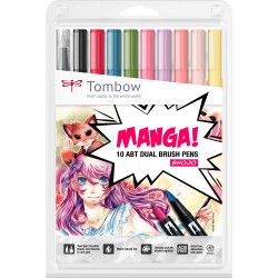 Manga Shojo / Set 10 Culori