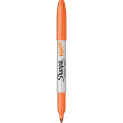 Neon Orange Marker Permanent