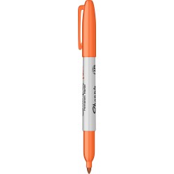 Neon Orange Marker Permanent