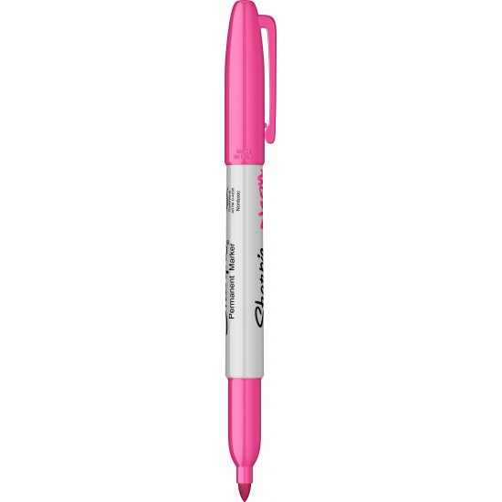 Neon Pink Marker Permanent