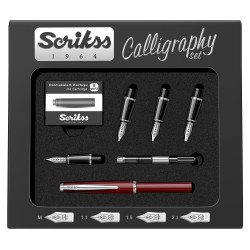 Burgundy CT Set Caligrafie
