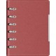 Organizer A6 6 inele burgundy Organizer A6 6 inele burgundy