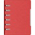 Organizer A6 6 inele rosu
