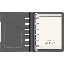 Organizer A6 6 inele rosu