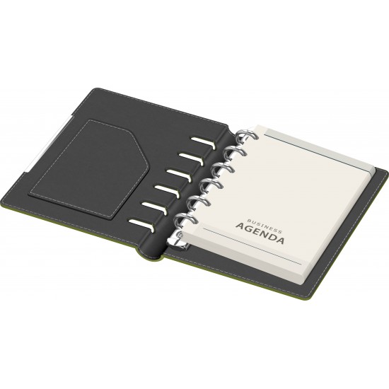 Organizer A6 6 inele verde A