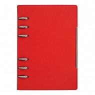 Organizer B6 6 inele rosu