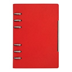 Organizer B6 6 inele rosu