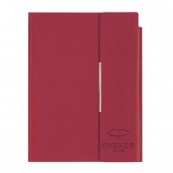 Notes B6 tip mapa inscriptionata Parker burgundy