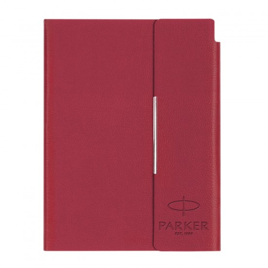 Notes B6 tip mapa inscriptionata Parker burgundy Notes B6 tip mapa inscriptionata Parker burgundy
