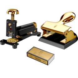 Gold & Black Set S4 Capsator M-10 & Perforator M-200