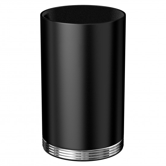 Shiny Chrome & Black Suport Instrumente de Scris M-651
