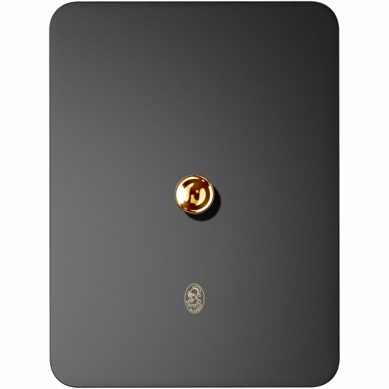 Gold & Black Capac Tava Corespondenta M-674